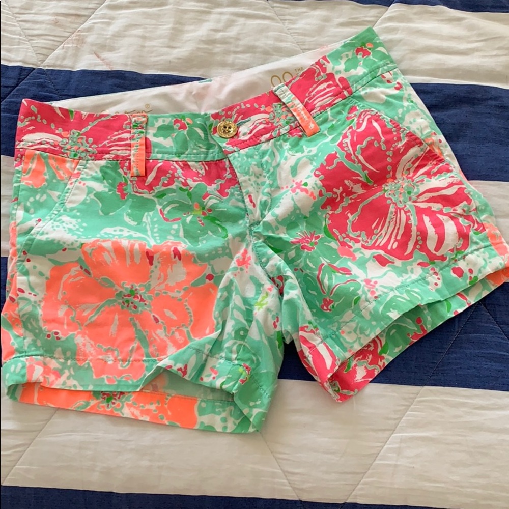 Lily Pulitzer Callahan Shorts Size 00